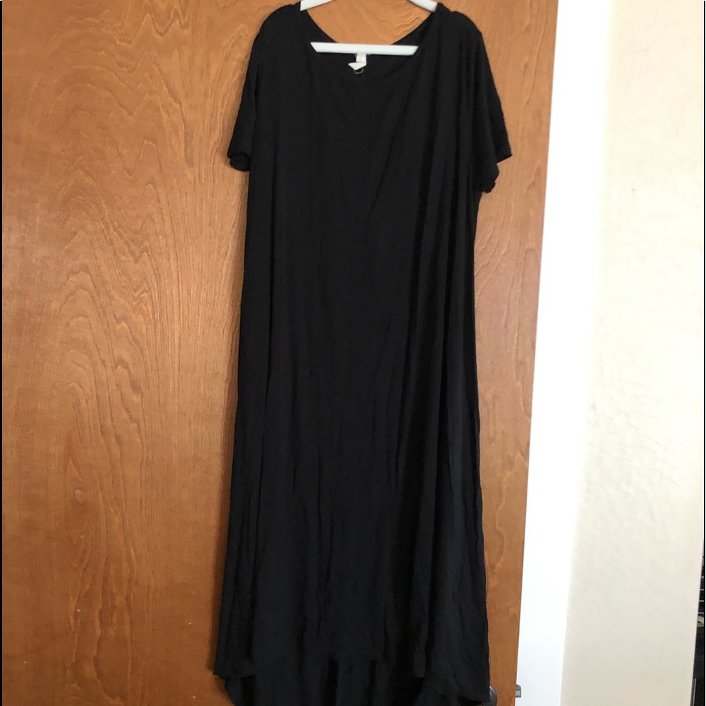Pink Blush Maternity High Low Basic Dress